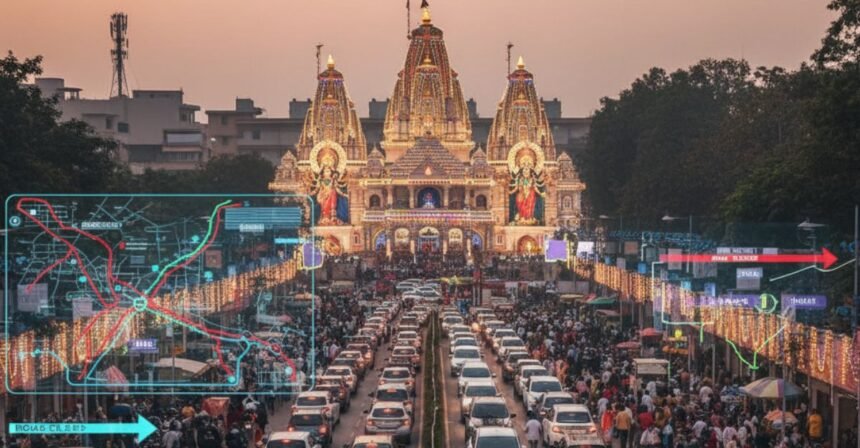 पुणे वाहतुकीत धक्कादायक बदल: दुर्गा पर्वात मंदिर परिसरात रस्ते बंद