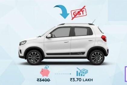 GST कपातीने मारुती सुझुकीची S‑Presso गाडी 3.70 लाखांवर आली!