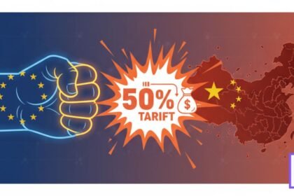 चीनवर युरोपचा मोठा झटका! 50% टॅरिफचा फटका