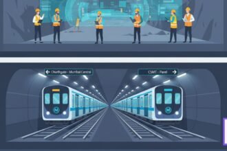 मुंबईत चर्चगेट-मुंबई सेंट्रल आणि सीएसएमटी-परळ भुयारी लोकलसाठी अभ्यास सुरू