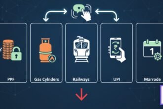 १ ऑक्टोबरपासून होणारे मोठे नियम बदल: PPF, NPS, गॅस सिलिंडर, रेल्वे आणि UPI वर होणारा प्रभाव