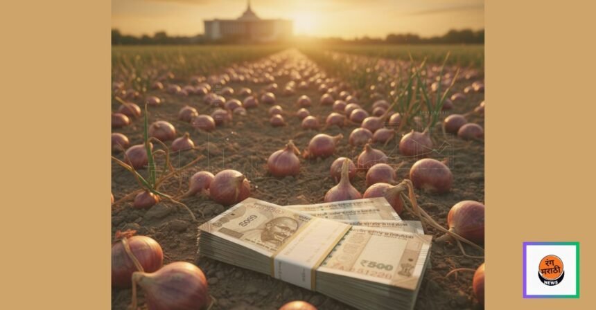 आंध्र सरकारने कांदा शेतकऱ्यांना ५० हजार रुपये मदत