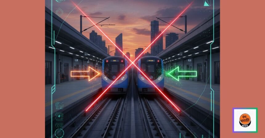 ठाणे मेट्रो ट्रायल रन – भाजप व शिंदे सेनेत श्रेय विवाद