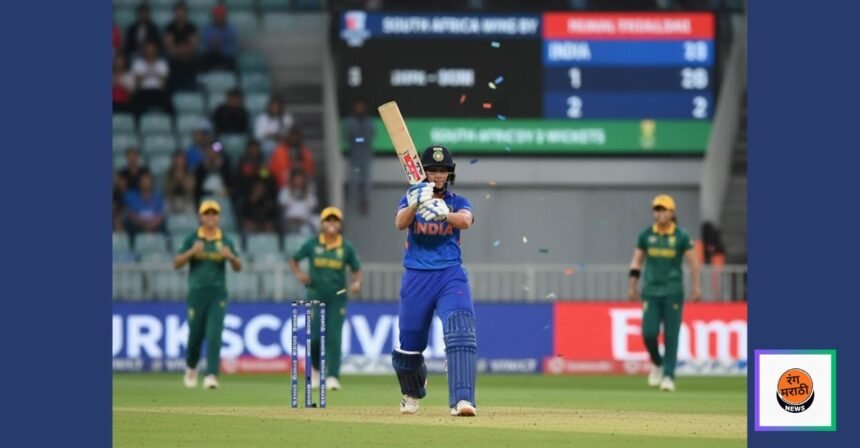 आयसीसी महिला विश्वचषक 2025: दक्षिण आफ्रिकेने भारताचा विजयरथ रोखला, रोमांचक सामन्यात 3 विकेट्सने मात