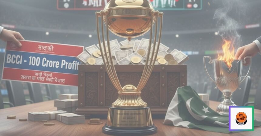 ट्रॉफीचा वाद! आशिया कपमधून BCCI ची १०० कोटींची बंपर कमाई; पाकिस्तानला बसला मोठा धक्का