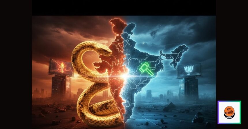 महाराष्ट्रात राजकीय 'अ‍ॅनाकोंडा' वाद पेटला: उद्धव ठाकरेंच्या टीकेला एकनाथ शिंदेंचे जहाल प्रत्युत्तर