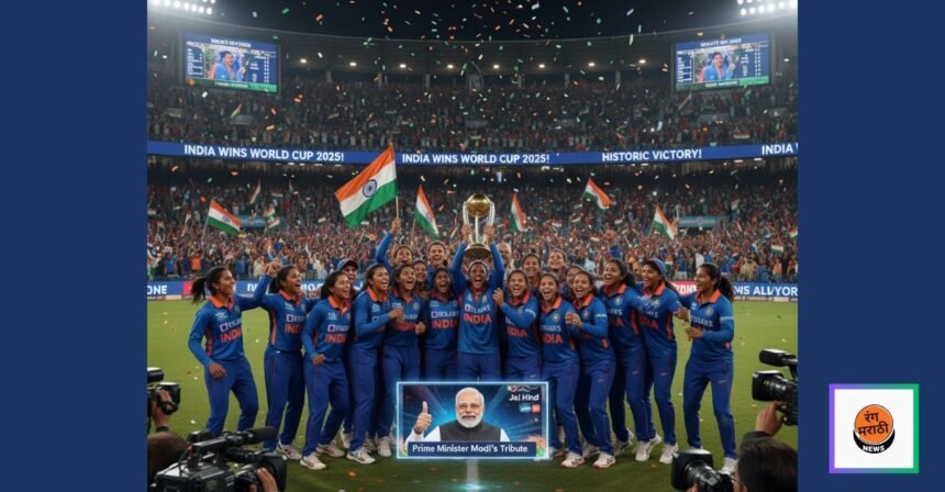 भारतीय महिला क्रिकेट संघाचा ऐतिहासिक विजय: वर्ल्ड कप 2025 जिंकले — पंतप्रधान मोदींची सलाम
